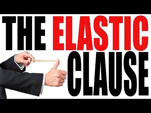 The Elastic Clause Explained in 3 Minutes: The Constitution for Dummies Series