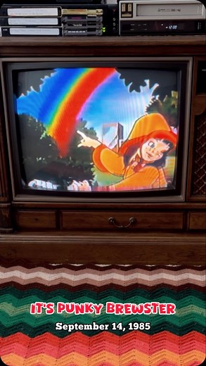 80s Deennice on Instagram: "‘It’s Punky Brewster’ aired its first episode 39 years ago today on NBC. The show ran for two seasons from September 14, 1985 to December 6, 1986 and was part of the Saturday morning cartoon lineup. I loved Punky Brewster growing up so this cartoon was everything! Anyone else watch this? . . . #80s #genx #ilovethe80s #itspunkybrewster #ilovethe80s #childhood #memories #80skid #nostalgia #glorydays"