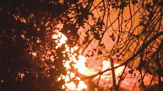 Several homes destroyed in TCU September Lightning Complex Fire