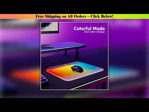 Smart Mouse Pad LED Lights Ambient Computer Backlight RGB Mat Light Monitor Screen Color Sync