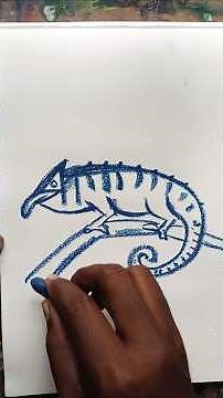 How to draw a Lizard #art #draw #short #viralvideo #sketch #kids #views #ytshorts