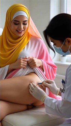 Funny Moment Vaccination Causes Natural Gas Release! #vaccination #doctor