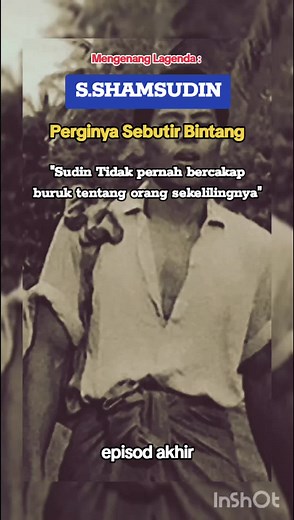 Mengenang S. Shamsudin: Legenda Seni Tanah Air