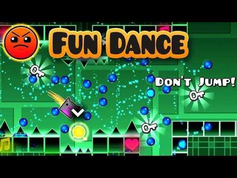 Fun Dance Drop 100% After Many Attempts | Geometry Dash