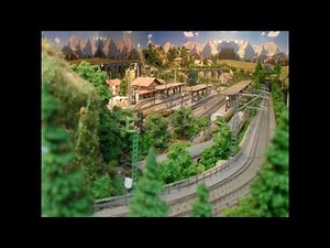 Modelleisenbahn Anlagebau mit eigener Holzkonstruktion