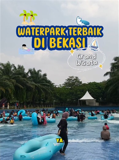WATERPARK TERBAIK YANG ADA DI BEKASI 😍😱 Banyak banget permainannya! 😍 Beli Tiket/Voucher Renang nya langsung dari tag maps video gue ya! 🤩✨ CARA BELI TIKET/VOUCHER BERENANG DI GO WET! LEWAT TIKTOK : 1. Klik Tag Maps 📍GO! WET Di pojok kiri bawah video gue 2. Pilih produk promo yang mau dibeli 3. Klik 'beli' & lanjutkan sampai proses pembayaran selesai 4. Tukarkan Barcode/tanda bukti voucher yang di kirim langsung di email kalian ke outlet nya ya! 🤩 Note : syarat & ketentuan berlaku , promo 