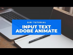 Tutorial input dan Dynamic Text menggunakan Adobe Animate