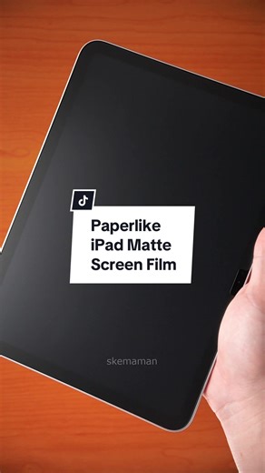 iPad Matte Screen Protector for Anti Fingerprint and Glare Protection
