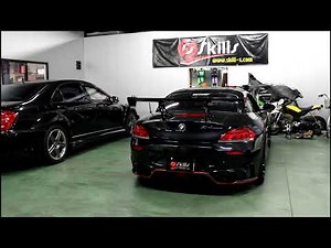 BMW-Z4-E89可変バルブマフラー製作