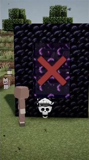 (Minecraft)🔥 Cool Nether Portal Design in Minecraft | Epic Portal Idea! 🔥#shorts #minecraft