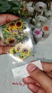 💞sticker roll unboxing 💞&Giveaway 💞 #sticker #dye #ideas #craft #art #Pinterest #unboxing #cute