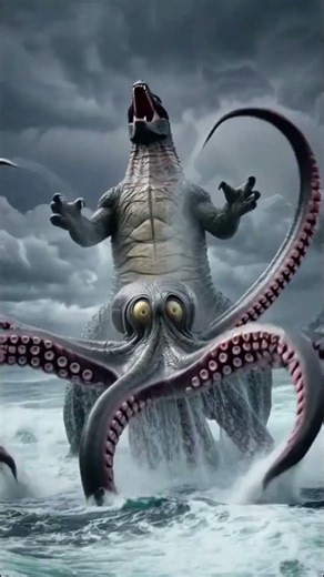 Godzilla vs. Giant Octopus: The Ultimate Deep Sea Clash