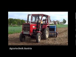 Steyr 30 bei der Aussaat von Erbsen [Motorsound]