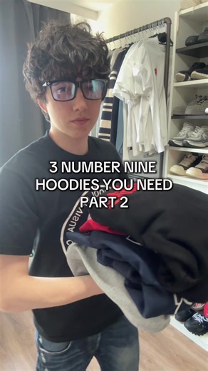 3 Number (N)ine Hoodies You Need (Part 2)