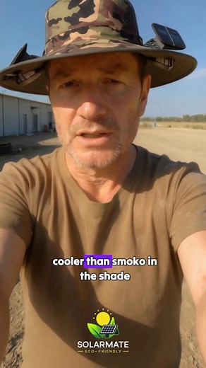 Beat the Aussie heat with ZERO batteries! ☀️🧢 Our solar-powered fan hat keeps you cool when the sun’s blazing. Adjustable, comfy, washable & USB-charging ready. Work outside, fish, hike, or just chill — this hat’s got you covered. Grab yours now! 👇 https://solarmateau.myshopify.com/products/outdoor-wide-brim-sun-hat-with-solar-fan-wide-brim-solar-fan-outdoor-fishing-hat-solar-usb-charging-solar-powered-hat-adjustable #SolarFanHat #AussieSummer #StayCool #OutdoorGear #FishingHat | Solar Mate