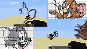 Minecraft Let's Build Tom and Jerry