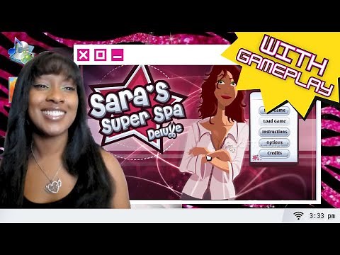 lost y2k lore: sara's super spa + gaming | thehoodieninja