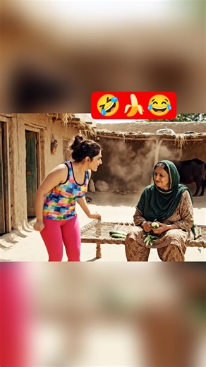 Realistic AI Desi Village Funny Shot | Rural Girl Scene | Not Real 😂🤣