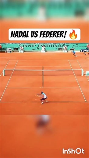 Peak Clay Nadal Finishing the Set vs Federer 🔥