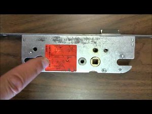 Reversing Latch on Sun Single Point GU door lock set