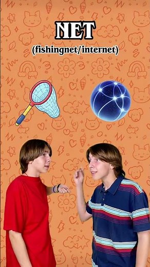 Learn 10 Homonyms for Kids 🎈 | American English Magic Words #english #funny