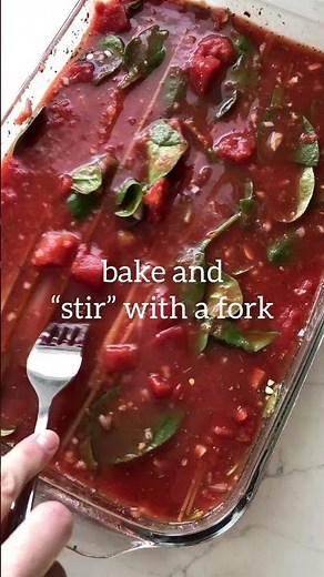 Vegetarian Baked Spaghetti