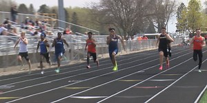 College athletes compete 2023 GPAC Track & Field Championships