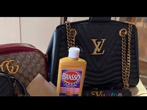 How to clean your LV bag chains and other luxury bag .