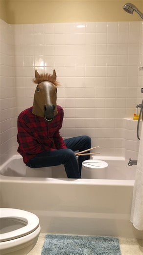 "Eruption" by Van Halen bucket drum cover 🐴 #vanhalen #eruption #drumcover #drumming #drums | Buckets the Drummer