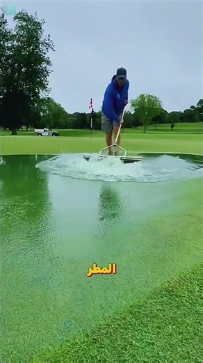 عمرك سألت نفسك إيه السر اللي جوه كرة الجولف؟ ⛳🤯 #shorts