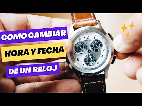 How to change the time and date on a watch? - What is the crown of a watch used for?