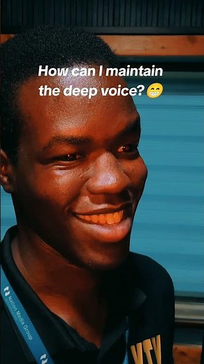 How men's voices sound in the morning
