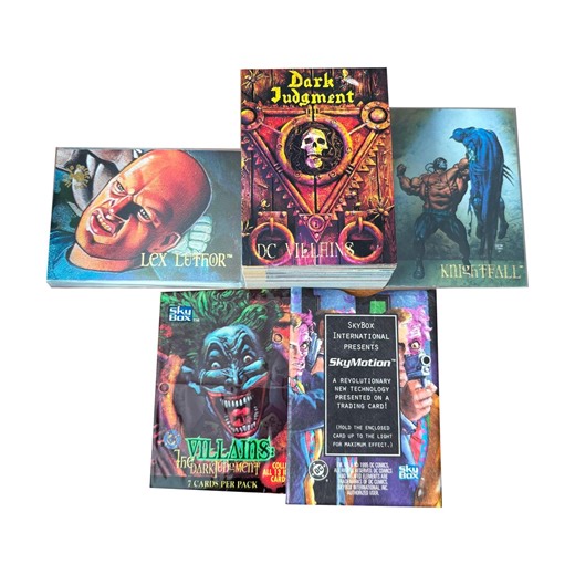 DC Villains Dark Judgement Complete Set of 90 Vintage Trading Cards   3 Chase Sets in Excellent Condition. Includes Two-face Skymotion Card! - Etsy Canada