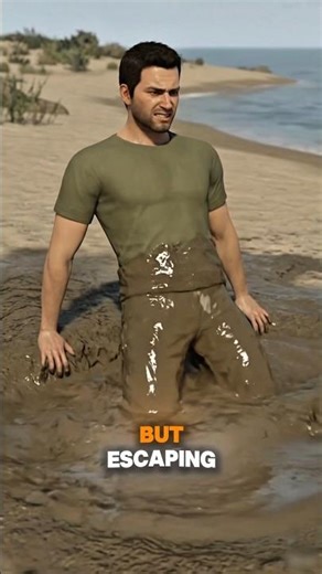 The Scariest Thing About Quicksand Isn’t Sinking 😨 #shorts