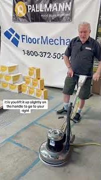 How to Run a Buffer (and how to train the new guy to run the floor buffer)