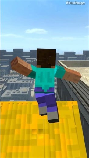 GMOD Physics demonstration | MINECRAFT vol.3 #minecraft #animation #funny #gmod #physics