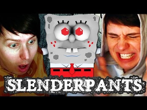CHILDHOOD RUINED - Dan and Phil Play: SPONGEBOB SLENDERPANTS