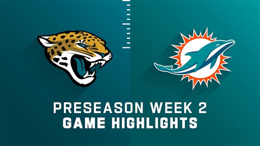 Jaguars vs. Dolphins highlights | Preseason Week 3
