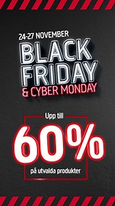 33 reactions · 4 comments | Black Friday & Cyber Monday! 朗 | Jula | Facebook