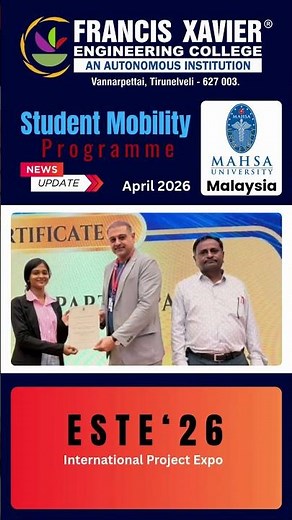 FXEC | Student Mobility Programme | Mahsa University | Malaysia #fxec