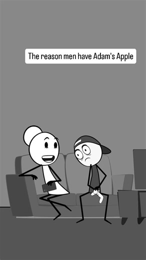 Alchemy Animation on Instagram: "The reason men have Adam's Apple #foryoü #funnyreels #2danimation #viral #adamsapples"