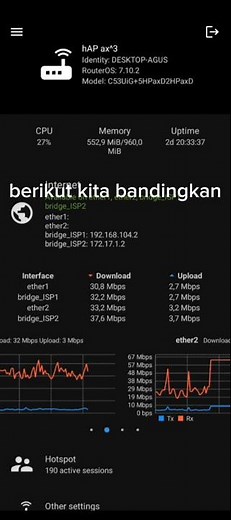 test real mikrotik hAP ax3 hotspot