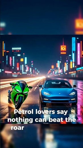 🏍️ Kawasaki Ninja H2R vs Tesla Roadster 2.0 ⚡ | The Future of Speed! 🚀