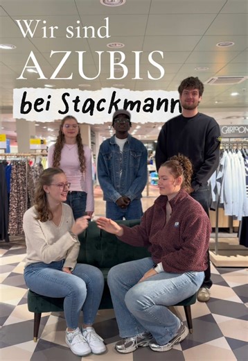 Spoiler: Ausbildung kann auch Spaß machen😱 Und wir zeigen dir die nächsten Wochen wie🙌🏽 Wir haben dich so schon überzeugt? Dann bewirb dich jetzt: www.stackmann.de/ausbildung