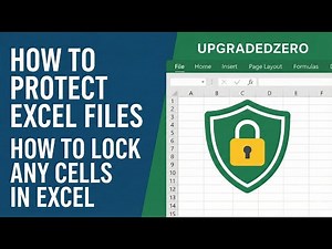 How to Password Protect Excel Sheet & Lock Cells | Easy Excel Tutorial #excel #exceltutorial