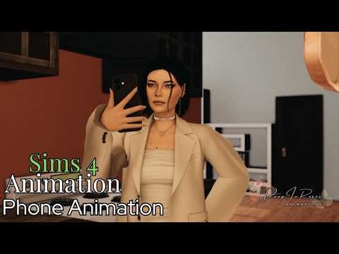 PHONE ANIMATION - Video Call - The SIms 4
