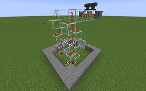 How to make a falling anvil trap in Minecraft