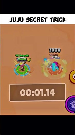 Juju Secret Trick 🗿 #brawlstars #shorts