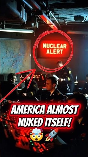 The Day the US Almost NUKED Itself💥 #coldwar #nuclearwar #historyin60seconds