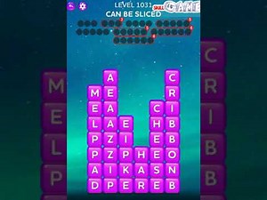 Word Cubes Level 1021 - 1040 Walkthrough